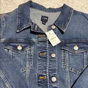 J. Crew Women’s Classic Blue Denim Jacket New